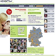ICONY - das große Dating-Netzwerk. Verbindet Menschen. Jederzeit und überall